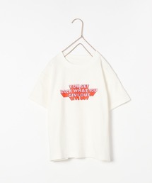 LOWRYS FARM | クラックプリントＴＥＥ　288376(Tシャツ/カットソー)