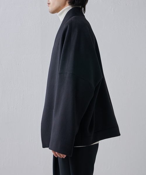 Lui's(ルイス)の「ハイクオリティ メルトンオーバーブルゾン(ブルゾン・メンズ・ブラック/グレー/ライトベージュ・SMALL/MEDIUM)」の21枚目の写真