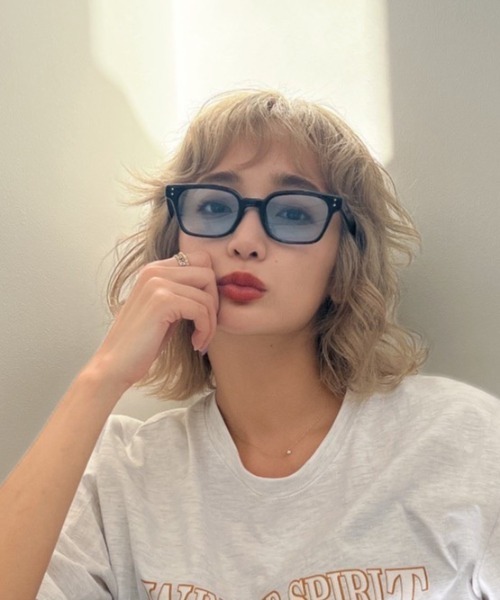 AMAIL（アマイル）の「Haapy candy sunglasses（サングラス・レディース・ピンク/ブルー/ブラック/オレンジ/イエロー・FREE）」の3枚目の写真