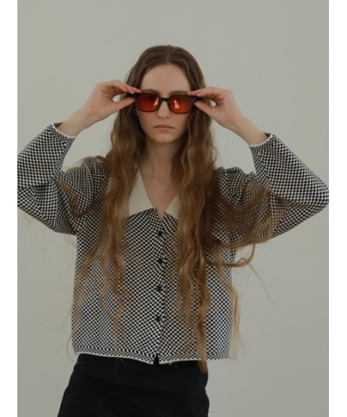 AMAIL（アマイル）の「Haapy candy sunglasses（サングラス・レディース・ピンク/ブルー/ブラック/オレンジ/イエロー・FREE）」の14枚目の写真