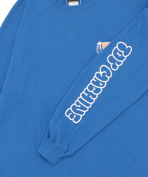 TOY　MACHINE（トイ　マシーン）の「【ムラサキスポーツ限定】TOY MACHINE/トイマシーン ビッグシルエット バックプリントロンT MTMFCLT4（Tシャツ/カットソー・メンズ・ホワイト/ブラック/ブルー・M/L/XL）」の5枚目の写真