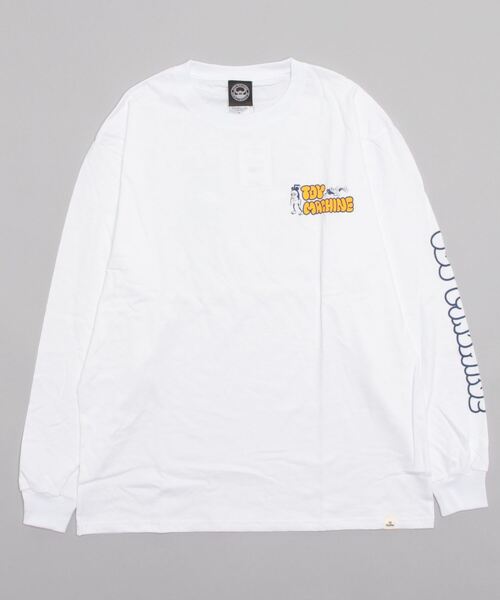 TOY　MACHINE（トイ　マシーン）の「【ムラサキスポーツ限定】TOY MACHINE/トイマシーン ビッグシルエット バックプリントロンT MTMFCLT4（Tシャツ/カットソー・メンズ・ホワイト/ブラック/ブルー・M/L/XL）」の8枚目の写真