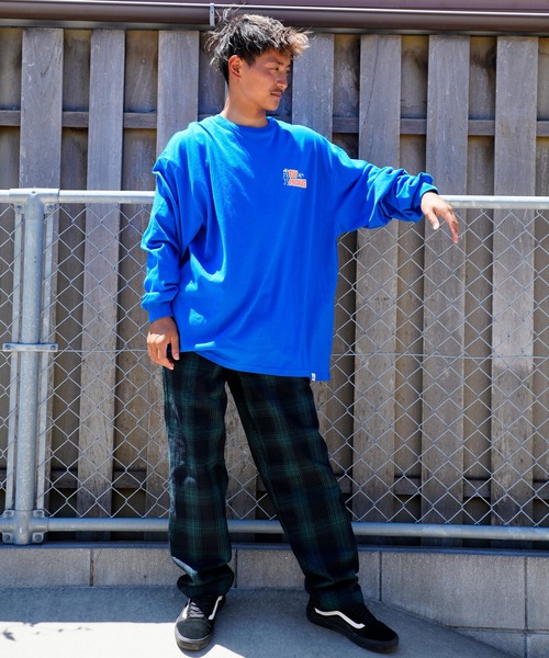 TOY　MACHINE（トイ　マシーン）の「【ムラサキスポーツ限定】TOY MACHINE/トイマシーン ビッグシルエット バックプリントロンT MTMFCLT4（Tシャツ/カットソー・メンズ・ホワイト/ブラック/ブルー・M/L/XL）」の20枚目の写真