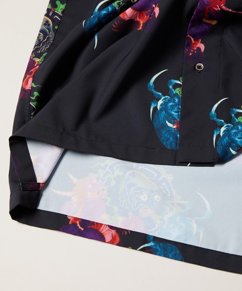 AIVER（アイバー）の「AIVER　百鬼夜行シャツ（シャツ/ブラウス・メンズ・ブラック/ボルドー/カーキ系・SMALL/MEDIUM/LARGE）」の15枚目の写真