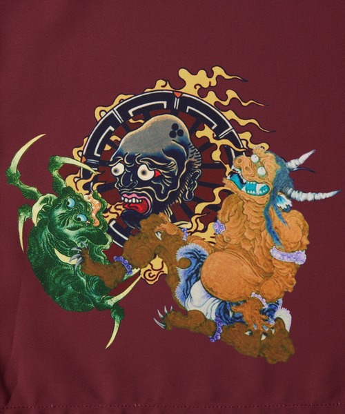 AIVER（アイバー）の「AIVER　百鬼夜行シャツ（シャツ/ブラウス・メンズ・ブラック/ボルドー/カーキ系・SMALL/MEDIUM/LARGE）」の19枚目の写真