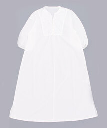 Samansa Mos2 blue | メッシュレースコンビワンピース(ワンピース)