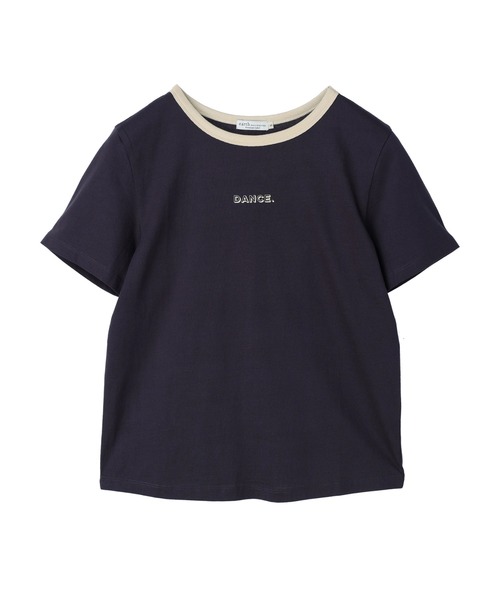 earth music&ecology（アースミュージックアンドエコロジー）の「リンガーTシャツ（Tシャツ/カットソー・レディース・オフホワイト/チャコールグレー/ラベンダー・S/M）」の11枚目の写真