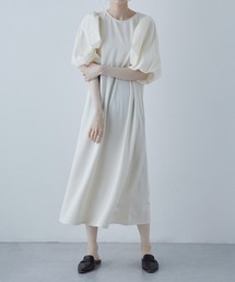 etoll. | バルーンスリーブ ポンチ ワンピース(ワンピース)