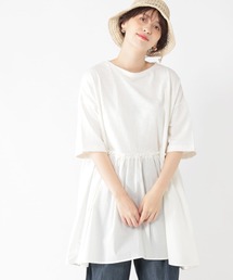 切り替えロングTシャツ