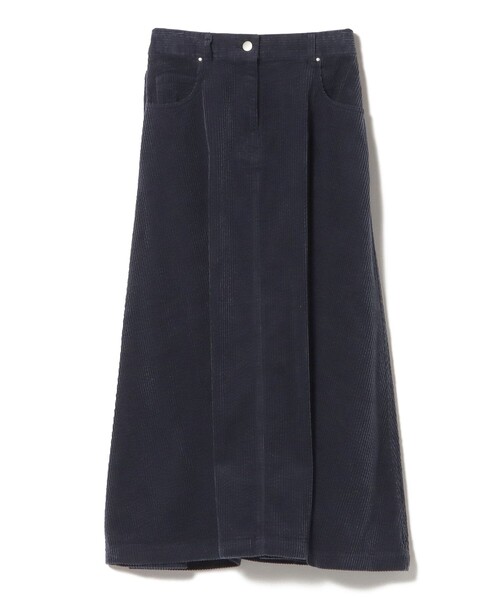 BEAMS HEART（ビームスハート）の「コーデュロイ フレアスカート（スカート・レディース・グリーン/ライトベージュ/ネイビー/カーキ/チャコールグレー/ブルー・MEDIUM/SMALL）」の21枚目の写真