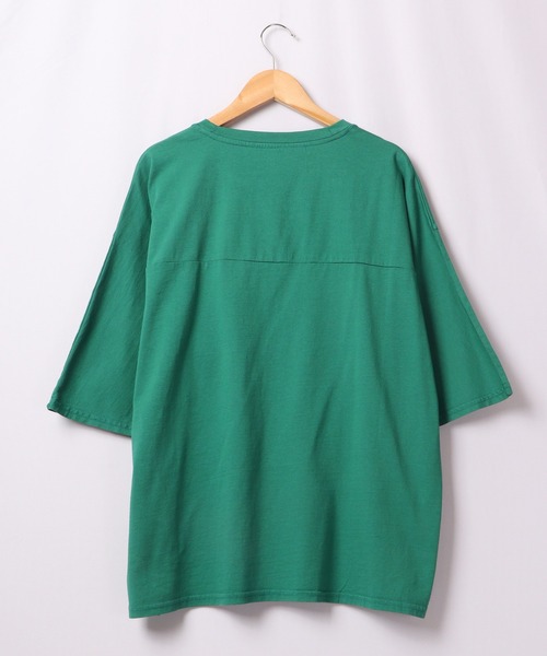 FUNALIVE(ファンアライブ)の「AMERICAN FUDGE RED INDIANバイオウォッシュ加工アメカジプリントT(Tシャツ/カットソー・レディース・ベージュ/レッド/ネイビー/グリーン・FREE)」の22枚目の写真