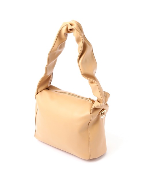 FREE'S MART（フリーズマート）の「シャーリングハンドルバッグ（トートバッグ・レディース・ホワイト/ブラック/ブラウン・ﾌﾘ-）」の11枚目の写真