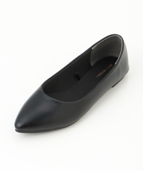 Honeys(ハニーズ)の「やわらかポインテッドトゥパンプス(パンプス・レディース・チャコールグレー/ブラック/ブラック系その他/パイソン/ライトベージュ/シルバー・22.5/24.5/23.5/24.0/23.0)」の15枚目の写真