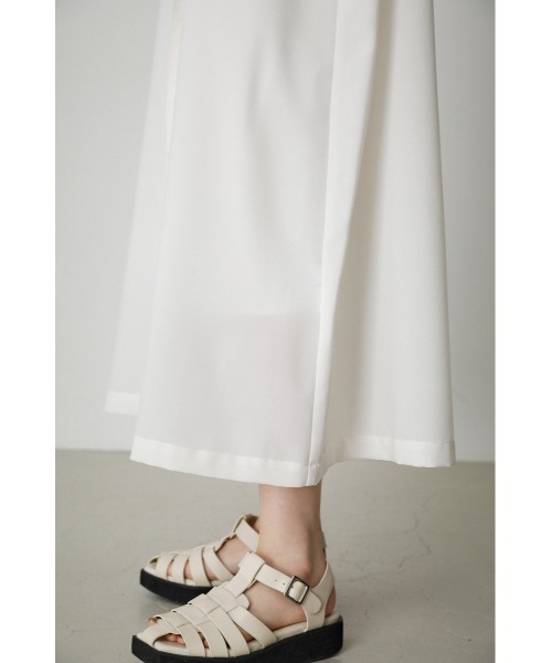 AZUL by moussy（アズールバイマウジー）の「FLAP LAYERED SHIRT ONEPIECE/フラップレイヤードシャツワンピース（ワンピース・レディース・ブラック/オフホワイト/ダークブルー・MEDIUM/SMALL）」の12枚目の写真