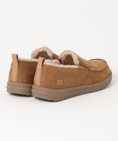 SKECHERS(スケッチャーズ)の「SKECHERS MELSON-WILLMORE / スケッチャーズ メルソン-ウィルモア(スリッポン・メンズ・黄土色系/ブラック・25.5cm/26cm/26.5cm/27cm/27.5cm/28cm)」の11枚目の写真
