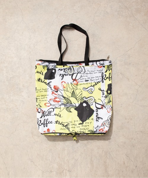 MILLION CARATS（ミリオンカラッツ）の「ファスナー付きコンパクトバッグ（ショルダーバッグ・レディース・ブラック/イエロー・FREE）」の4枚目の写真