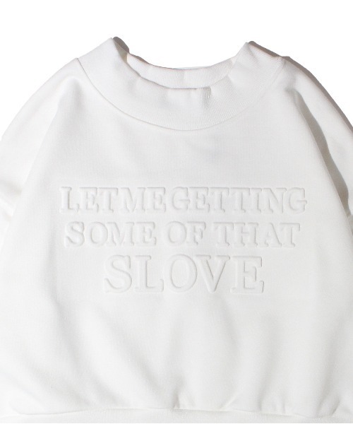 one way（ワンウェイ）の「エンボスロゴスウエット（スウェット・レディース・ホワイト/ブラック/ライトグリーン・FREE）」の7枚目の写真