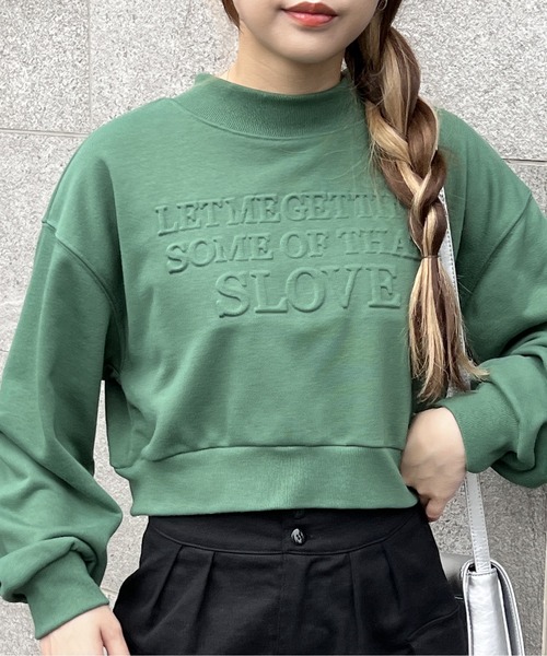 one way（ワンウェイ）の「エンボスロゴスウエット（スウェット・レディース・ホワイト/ブラック/ライトグリーン・FREE）」の12枚目の写真