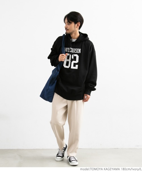 coca(coca)(コカ)の「メンズタックテーパードスラックス(スラックス・メンズ・グリーン/ブラウン/アイボリー・M/L/XL)」の8枚目の写真