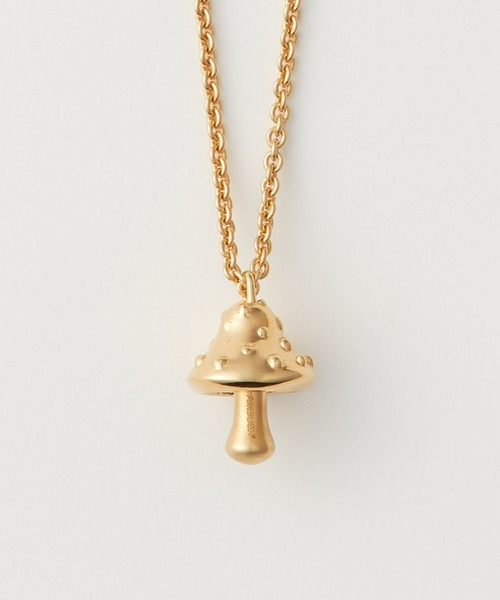 AMBUSH(アンブッシュ)の「MUSHROOM CHARM NECKLACE(ネックレス・メンズ・ゴールド/シルバー・ONE SIZE)」の2枚目の写真