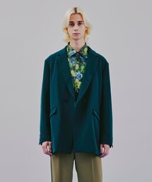 tk.TAKEO KIKUCHI | スラントカットカラージャケット(テーラードジャケット)