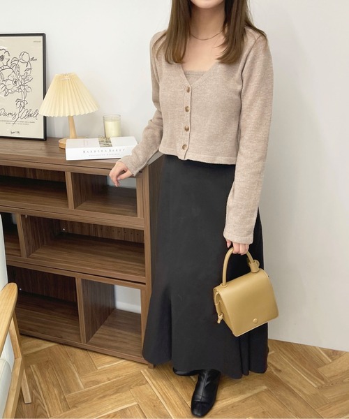 apres jour(アプレジュール)の「メランジニットアンサンブル【ZOZOTOWN限定アイテム】(ニット/セーター・レディース・グレー系その他/ベージュ系その他/グリーン系その他・X-LARGE/フリー)」の18枚目の写真