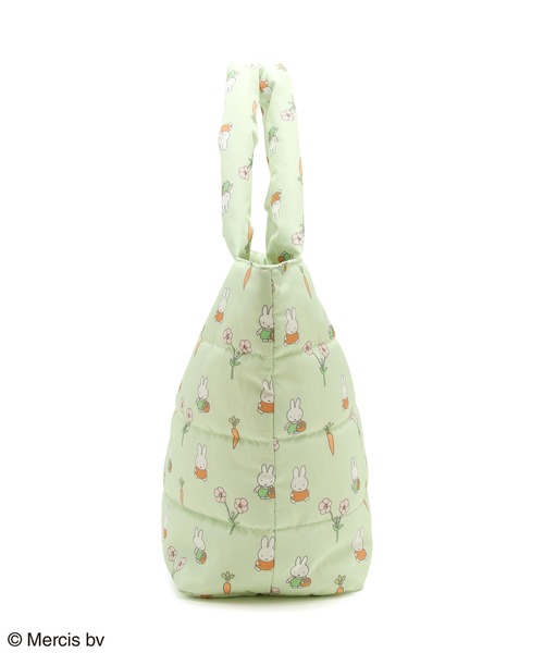 Miffy( ミッフィー)の「miffy(ミッフィー )×ROPE' PICNIC/撥水加工キルティングトートバッグ(トートバッグ・レディース・ライトグリーン/ピンク系その他2・FREE)」の5枚目の写真