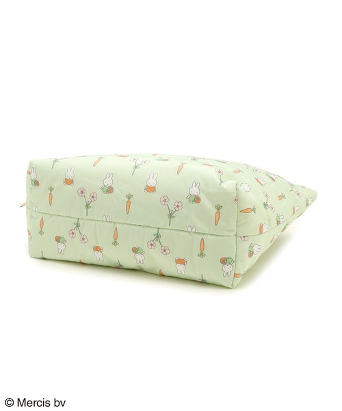 Miffy( ミッフィー)の「miffy(ミッフィー )×ROPE' PICNIC/撥水加工キルティングトートバッグ(トートバッグ・レディース・ライトグリーン/ピンク系その他2・FREE)」の8枚目の写真