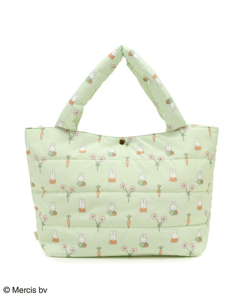 Miffy( ミッフィー)の「miffy(ミッフィー )×ROPE' PICNIC/撥水加工キルティングトートバッグ(トートバッグ・レディース・ライトグリーン/ピンク系その他2・FREE)」の10枚目の写真