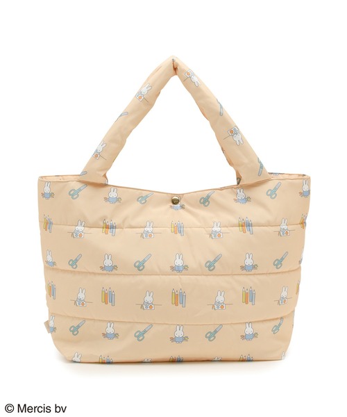 Miffy( ミッフィー)の「miffy(ミッフィー )×ROPE' PICNIC/撥水加工キルティングトートバッグ(トートバッグ・レディース・ライトグリーン/ピンク系その他2・FREE)」の11枚目の写真