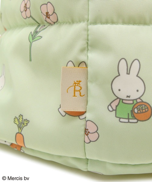Miffy( ミッフィー)の「miffy(ミッフィー )×ROPE' PICNIC/撥水加工キルティングトートバッグ(トートバッグ・レディース・ライトグリーン/ピンク系その他2・FREE)」の15枚目の写真