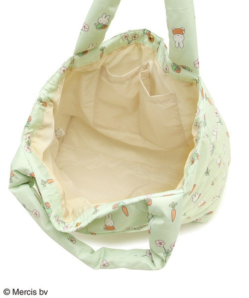 Miffy( ミッフィー)の「miffy(ミッフィー )×ROPE' PICNIC/撥水加工キルティングトートバッグ(トートバッグ・レディース・ライトグリーン/ピンク系その他2・FREE)」の18枚目の写真