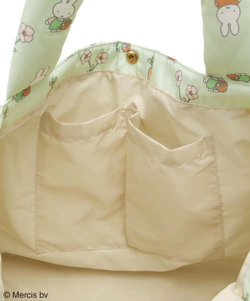 Miffy( ミッフィー)の「miffy(ミッフィー )×ROPE' PICNIC/撥水加工キルティングトートバッグ(トートバッグ・レディース・ライトグリーン/ピンク系その他2・FREE)」の19枚目の写真