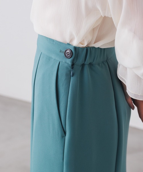 hunch（ハンチ）の「Iラインマーメイドスカート（スカート・レディース・ブラック/ピンク/グリーン/パープル・FREE）」の9枚目の写真