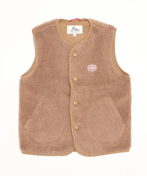 Vincent et Mireille(バンソンエミレイユ)の「BOA VEST Vincent et Mireille(バンソンエミレイユ)の「BOA VEST