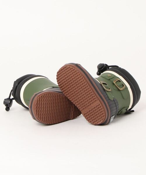 IFME（イフミー）の「《IFME》BABY RUBBER BOOTS 80-2905（ブーツ・キッズ・グリーン/パープル/ブラウン/ベージュ・15.0cm/12.0cm/14.0cm/13.0cm）」の6枚目の写真