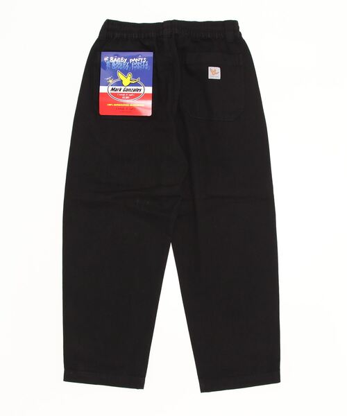 （What it isNt）ART BY MARKGONZALES（ワットイットイズント）の「(what it isNT) ART BY MARK GONZALES / 10oz カツラギ ワイド スケートパンツ（チノパンツ・メンズ・オフホワイト/ブラック/グリーン/レッド・M/L/XL）」の13枚目の写真