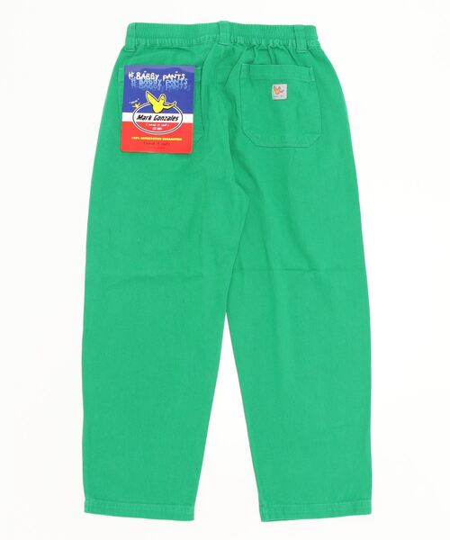 （What it isNt）ART BY MARKGONZALES（ワットイットイズント）の「(what it isNT) ART BY MARK GONZALES / 10oz カツラギ ワイド スケートパンツ（チノパンツ・メンズ・オフホワイト/ブラック/グリーン/レッド・M/L/XL）」の14枚目の写真