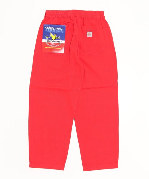 （What it isNt）ART BY MARKGONZALES（ワットイットイズント）の「(what it isNT) ART BY MARK GONZALES / 10oz カツラギ ワイド スケートパンツ（チノパンツ・メンズ・オフホワイト/ブラック/グリーン/レッド・M/L/XL）」の15枚目の写真
