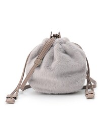SHOO・LA・RUE | フェイクファー巾着ショルダーバッグ(ショルダーバッグ)
