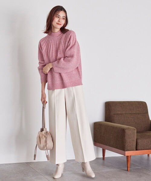 SHOO・LA・RUE(シューラルー)の「◆フェイクファー巾着ショルダーバッグ(ショルダーバッグ・レディース・ライトパープル/グレー/ベージュ・00)」の20枚目の写真