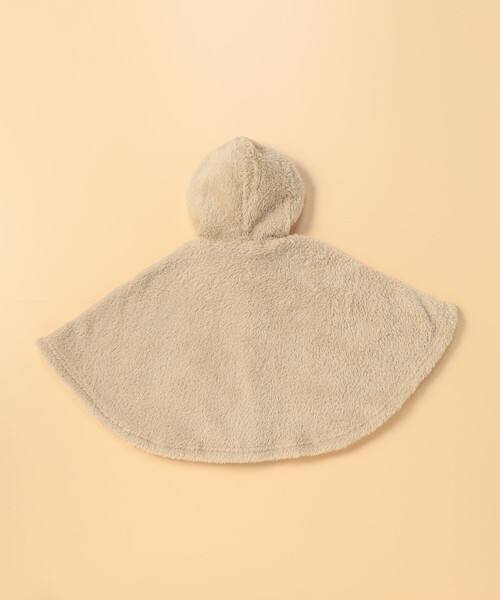 COMME CA ISM(コムサイズム)の「耳付き マント(60-80cm)(その他ベビー用品・キッズ・ベージュ/アイボリー・60-80cm)」の8枚目の写真