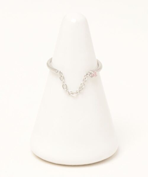 Fun & Daily（ファンアンドデイリー）の「F&D : チェーンリンクリング（リング・レディース・シルバー・FREE）」の3枚目の写真