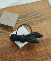 ROPE' PICNIC | 【KIBE AKEMI×ROPE'PICNIC】Velvet&tweed tieribbonpony(ヘアゴム)
