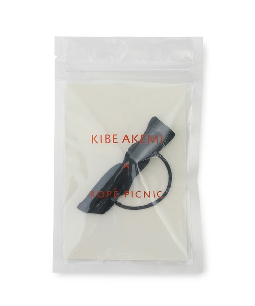 ROPE' PICNIC（ロペピクニック）の「【KIBE AKEMI×ROPE'PICNIC】Velvet&tweed tieribbonpony（ヘアゴム・レディース・ブラック系その他/ブラック/ダークグリーン・FREE）」の14枚目の写真