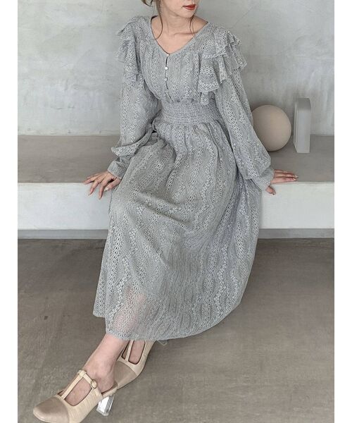 dazzlin(ダズリン)の「ベルトパーツクリアパンプス(パンプス・レディース・オフホワイト/ベージュ/その他1・MEDIUM/LARGE)」の13枚目の写真