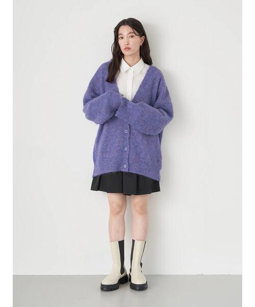 earth music&ecology（アースミュージックアンドエコロジー）の「ボーイズライクシャツ（シャツ/ブラウス・レディース・サックスブルー/オフホワイト/キャメル/ストライプ・FREE）」の17枚目の写真