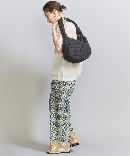 BEAUTY&YOUTH UNITED ARROWS（ビューティーアンドユースユナイテッドアローズ）の「ポップコーン ワンハンドル ショルダーバッグ（ショルダーバッグ・レディース・ブラック/ナチュラル・FREE）」の21枚目の写真