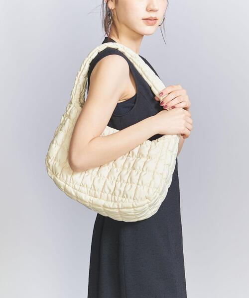 BEAUTY&YOUTH UNITED ARROWS（ビューティーアンドユースユナイテッドアローズ）の「ポップコーン ワンハンドル ショルダーバッグ（ショルダーバッグ・レディース・ブラック/ナチュラル・FREE）」の16枚目の写真