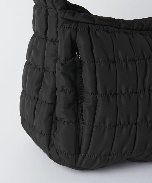 BEAUTY&YOUTH UNITED ARROWS（ビューティーアンドユースユナイテッドアローズ）の「ポップコーン ワンハンドル ショルダーバッグ（ショルダーバッグ・レディース・ブラック/ナチュラル・FREE）」の10枚目の写真